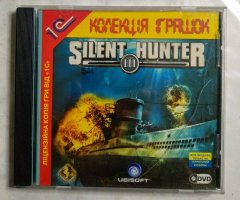 Игровой диск Silent Hunter 3 (1С)