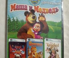 Игровой диск Garfield, Cars, Маша и медведь. Свит мультипликации 2