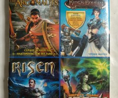 Игровой диск Risen, King Bounty, Hazen, Rise of Argonauts