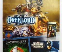 Игровой диск OverLord 2, Ghostbusters, Ultimate Alliance