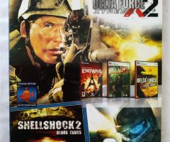 Игровой диск Delta Force 2, Shellshock 2, Ghost Recon