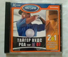 Игровой диск Тайгер Вудс. PGA тур 07 (Neogame) (2 CD)
