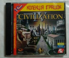 Игровой диск Civilization IV (1С)