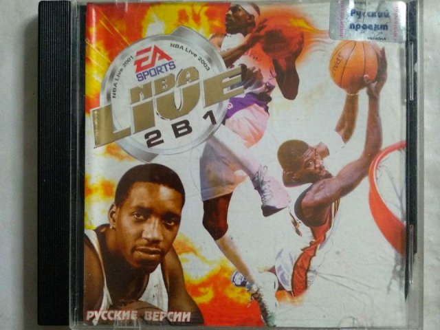 Игровой диск NBA Live 2001, NBA Live 2003 (РП), 80 грн. &mdash; 1/1