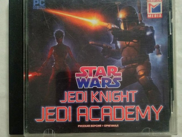 Игровой диск Star Wars Jedi Knight Jedi Academy (Master Media), 80 грн. &mdash; 1/1