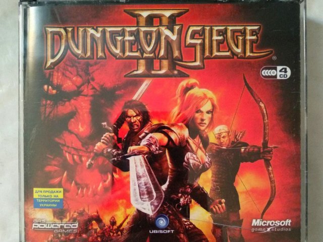 Игровой диск Dungeon Siege 2 (1С) (4 CD), 400 грн. &mdash; 1/2