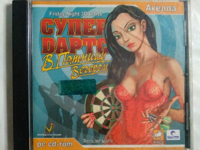 Игровой диск Супер Дартс (Акелла), 100 грн. &mdash; 1/1