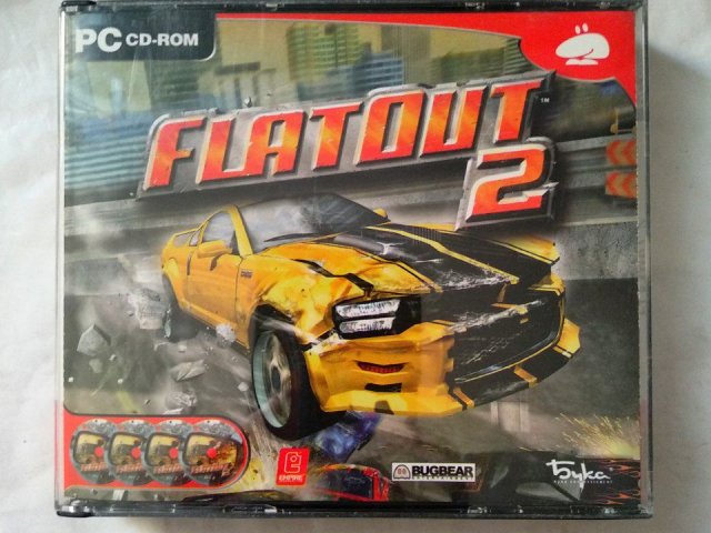 Игровой диск FlatOut 2 (Бука) (4 CD), 350 грн. &mdash; 1/2