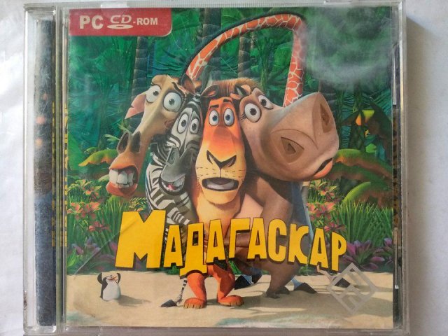 Игровой диск Мадагаскар (РП), 80 грн. &mdash; 1/1