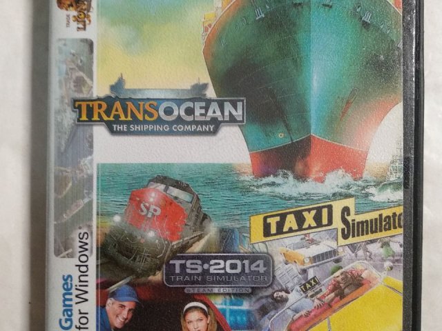 Игровой диск Trans Ocean, Taxi simulator (7в1), 80 грн. &mdash; 1/2