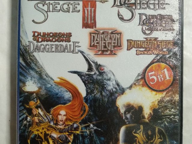 Игровой диск Dungeon Siege (5в1), 100 грн. &mdash; 1/2