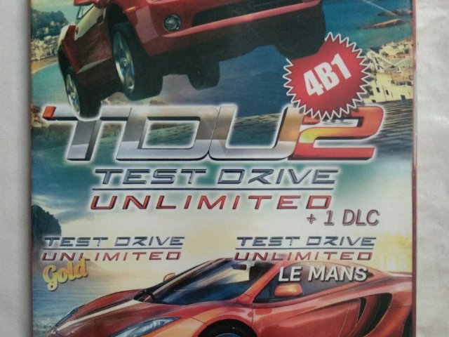 Игровой диск TDU2, Test Drive (4в1), 200 грн. &mdash; 1/2
