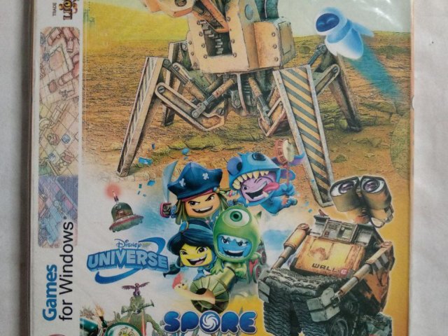 Игровой диск Clarc, Spore, Валл-И, Книга джунглей, Русалочка (9в1), 150 грн. &mdash; 1/2