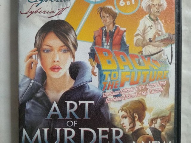 Игровой диск Back to Future, Art of Murder, Syberia 2 (6в1), 120 грн. &mdash; 1/2