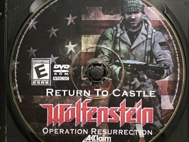 Игровой диск Return to Castle Wolfenstein: Operation Resurrection для PS2, 150 грн. &mdash; 3/3