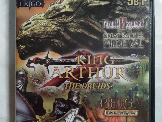 Игровой диск King Arthur, Reign, Виктория 2 (9в1), 80 грн. &mdash; 1/2