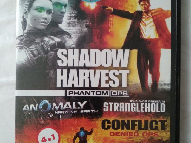 Игровой диск Shadow Harvest, Stranglehold (4в1), 80 грн. &mdash; 1/2