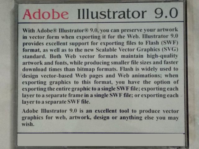 Adobe Illustrator 9.0, 60 грн. &mdash; 2/2