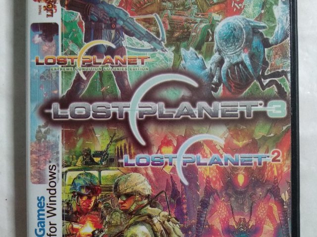 Игровой диск Lost Planet 1-2-3 (4в1), 100 грн. &mdash; 1/2