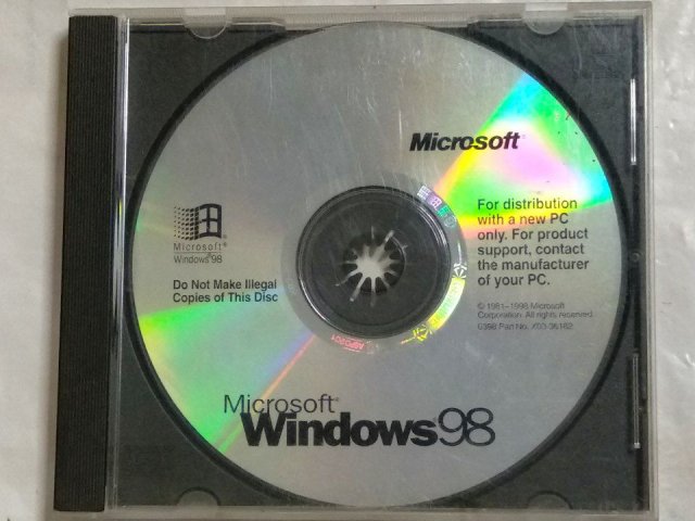 Microsoft Windows 98, 250 грн. &mdash; 1/2