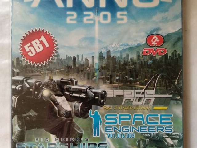 Игровой диск Anno 2205, Starships (5в1), 150 грн. &mdash; 1/2