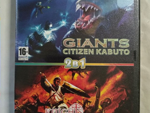 Игровой диск Giants Citizen Kabuto, Knights Temple для PS2, 50 грн. &mdash; 1/2