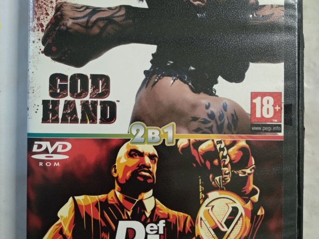 Игровой диск God Hand, DJ Vendetta для PS2, 50 грн. &mdash; 1/2