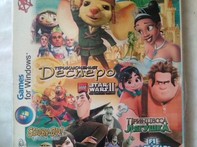 Игровой диск Скуби Ду, Щелкунчик. Герои сказок и мультфильмов (14в1), 150 грн. &mdash; 1/2