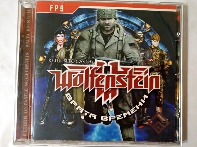 Игровой диск Wolfenstein. Врата времени (РП), 250 грн. &mdash; 1/1