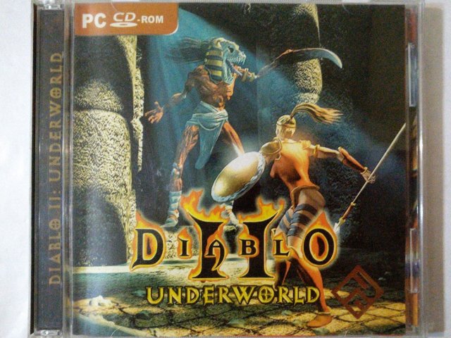 Игровой диск Diablo 2. Underworld (РП) (2 CD), 250 грн. &mdash; 1/1