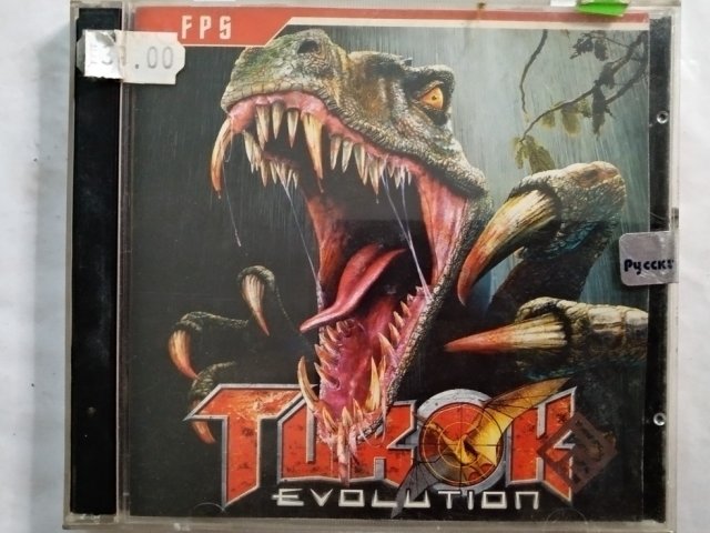 Игровой диск Turok Evolution (РП) (2 CD), 150 грн. &mdash; 1/1
