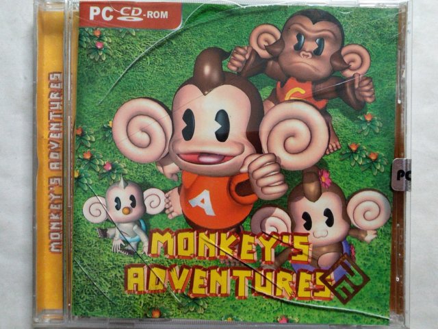 Игровой диск Monkeys Adventures (РП), 80 грн. &mdash; 1/1