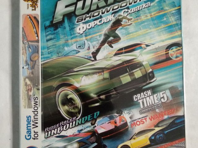 Игровой диск Fast & Forious, Ridge Racer (5в1), 150 грн. &mdash; 1/2