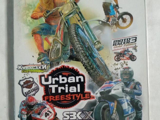 Игровой диск Urban Trial Freestyle, Moto Racer, MotoGP (9в1), 150 грн. &mdash; 1/2