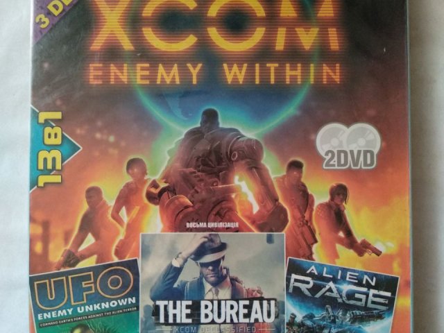 Игровой диск X-Com, UFO, Alien Rage (13в1), 200 грн. &mdash; 1/2