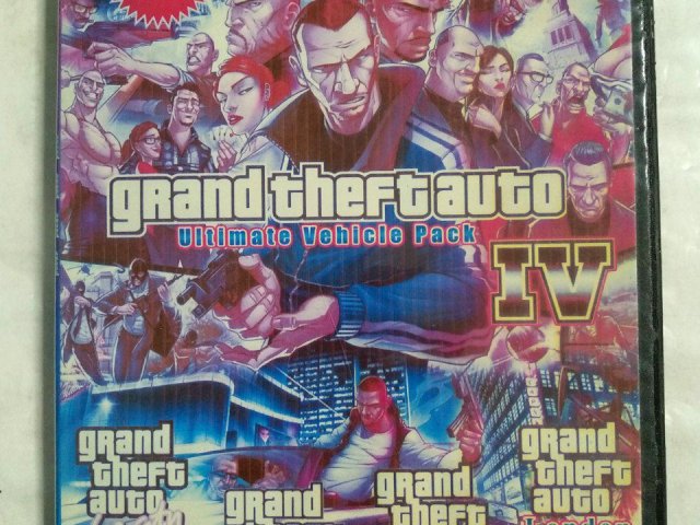 Игровой диск GTA Ultimate, GTA VC, GTA 4, GTA SA, GTA 1969, 50 грн. &mdash; 1/3