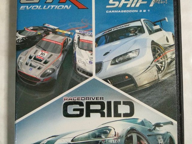 Игровой диск GTR, NFS Shift, GRID, 150 грн. &mdash; 1/2