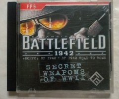 Игровой диск Battlefield 1942. Secret weapons of WII (РП) (2 CD)