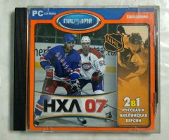 Игровой диск НХЛ 07 (Neogame) (2 CD)