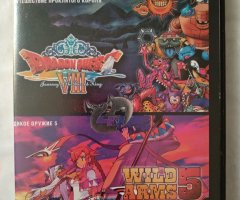 Игровой диск Dragon Quest VIII, Wild Arms 5 для PS2