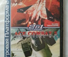 Игровой диск Ace Combat Zero, Ace Combat 5 для PS2