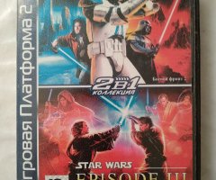 Игровой диск Star Wars 2, Star Wars Episode 3 для PS2