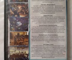 Игровой диск Space Marine, StarCraft 2, Ground Control 2 - 2