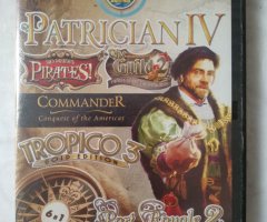 Игровой диск Patrician IV, Pirates, Tropico 3, Port Royale 2 (6в1)