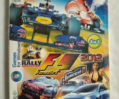 Игровой диск F1 Formula 2012, Juiced 2, WRC 2 (4в1)