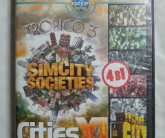 Игровой диск Tropico 3, SimCity, Cities XL (4в1)