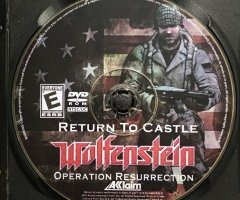 Игровой диск Return to Castle Wolfenstein: Operation Resurrection для PS2 - 3