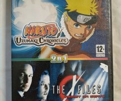 Игровой диск Naruto, X-Files для PS2