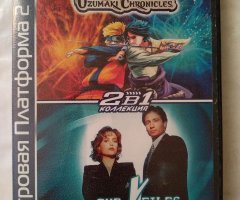 Игровой диск Naruto: Uzumaki Chronicles, X-Files: Resist or Serve для PS2