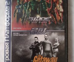 Игровой диск G.I. Joe: The Rise of Cobra, Getaway: Black Monday для PS2